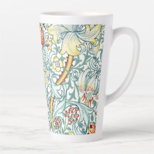 William Morris Golden Lilly Floral Pattern Latte Mug