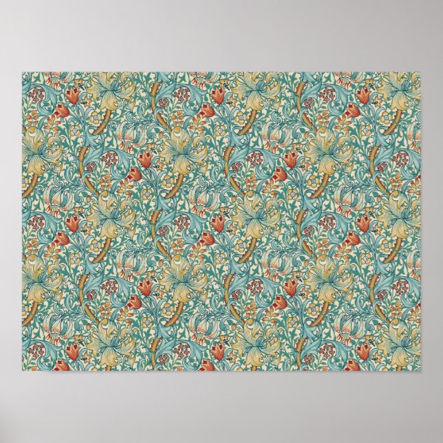 William Morris "Golden Lily" 3 Poster (Front)