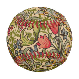 William Morris Golden Lily Antique Baseball
