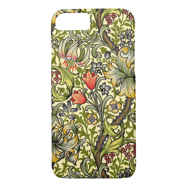 William Morris Golden Lily Case-Mate iPhone Case (Back)
