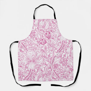 William Morris Golden Lily Floral Pattern Apron