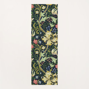 William Morris Golden Lily Floral Pattern Yoga Mat