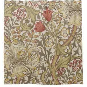 William Morris Golden Lily Shower Curtain