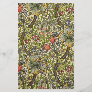 William Morris Golden Lily Stationery