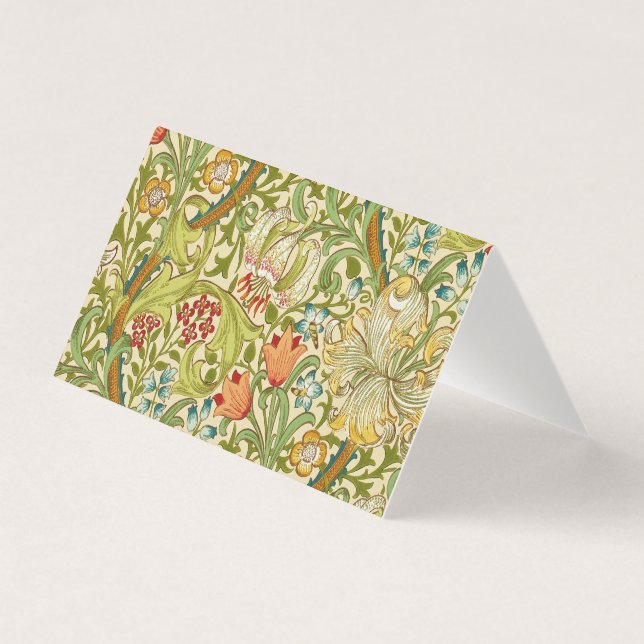 William Morris Golden Lily Vintage Pre-Raphaelite (Front)