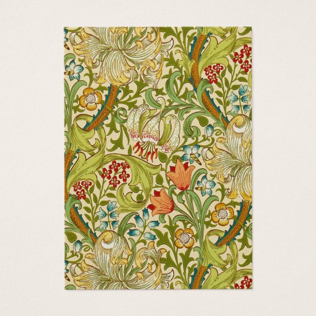 William Morris Golden Lily Vintage Pre-Raphaelite (Front)