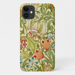 William Morris Golden Lily Vintage Pre-Raphaelite Case-Mate iPhone Case
