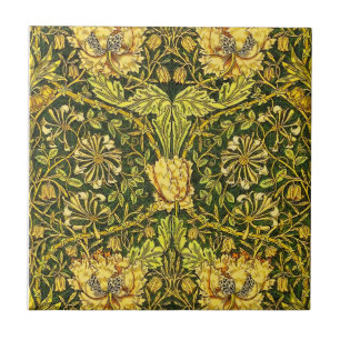 William Morris Golden the honeysuckle 2 Tile