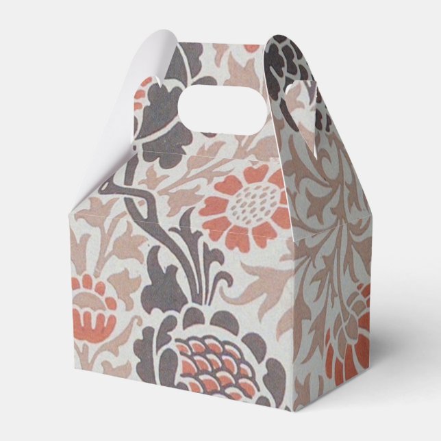 William Morris Grafton Botanic Art Design Favour Box (Front Side)