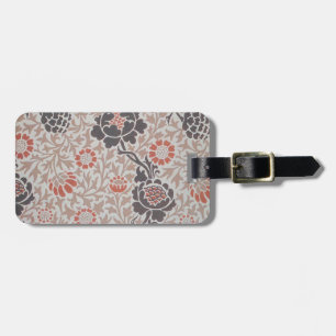 William Morris Grafton Botanic Art Design Luggage Tag