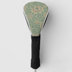 William Morris Grafton Floral Pattern Sage Green Golf Head Cover