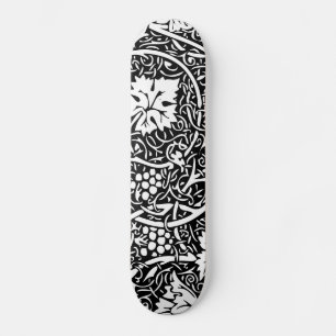 William Morris Grape Pattern Wallpaper Skateboard