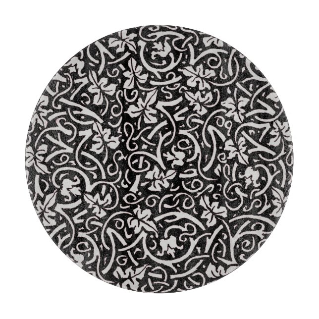 William Morris Grapevine Vine Leaf Pattern Cutting Board (Front)