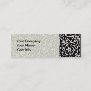 William Morris Grapevine Vine Leaf Pattern Mini Business Card