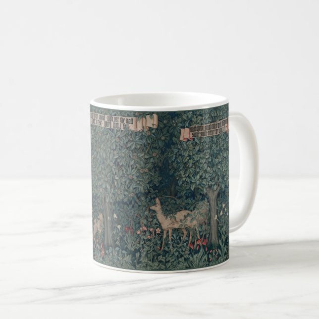 WIlliam Morris: Greenery Mug (Front Right)