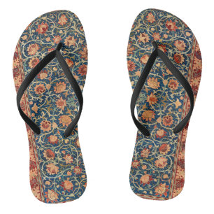 William Morris Holland Park Carpet Pattern Jandals