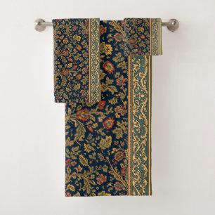 William Morris Holland Park Carpet Vintage pattern Bath Towel Set