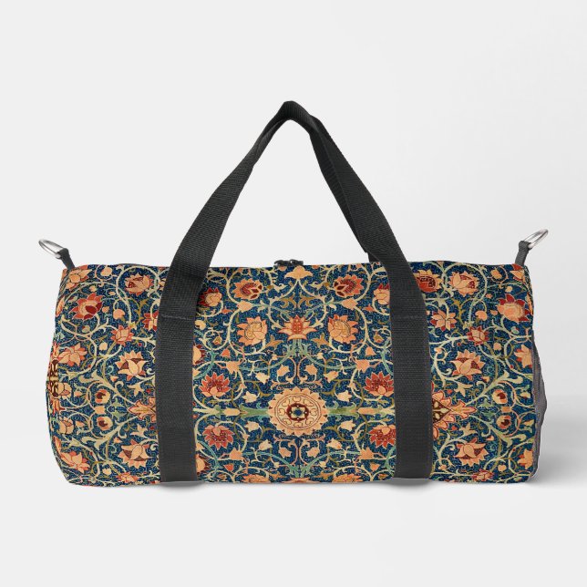 William Morris Holland Park Carpet women's gym  Duffle Bag (Front)