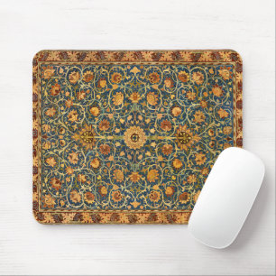 William Morris Holland Park Navy Carpet Art Mouse Pad