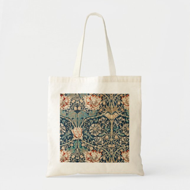 William Morris Honeysuckle  1876 Tote Bag (Front)