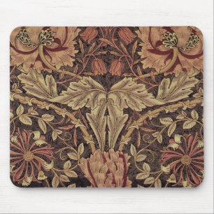William Morris Honeysuckle Classic English Art Mouse Pad