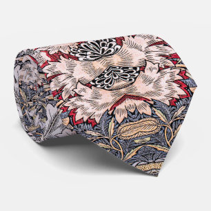 William Morris Honeysuckle Design Tie