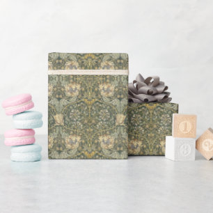 William Morris Honeysuckle Design Wrapping Paper