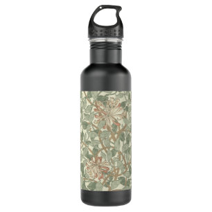 William Morris Honeysuckle Green Floral 710 Ml Water Bottle
