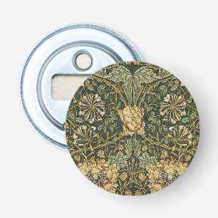 William Morris Honeysuckle Green Floral Bottle Opener