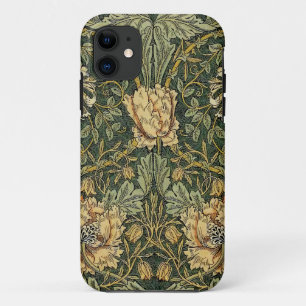 William Morris Honeysuckle Green Yellow  Case-Mate iPhone Case