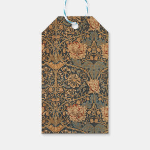 William Morris Honeysuckle Rich Wallpaper Gift Tags