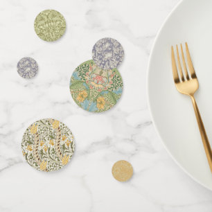 William Morris Horn Poppy Classic Floral Confetti