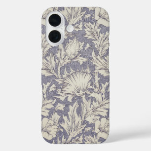 William Morris Horn Poppy Wallpaper Print: Vintage iPhone 16 Case