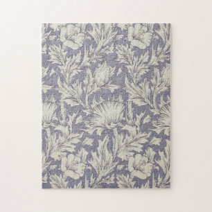 William Morris Horn Poppy Wallpaper Print: Vintage Jigsaw Puzzle