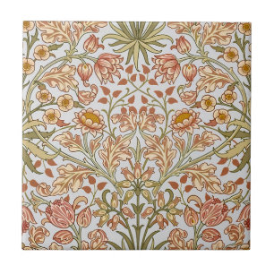 William Morris Hyacinth Floral Botanical Art Tile