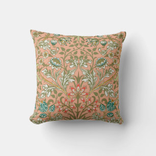 William Morris Hyacinth Flower Rose Art Cushion