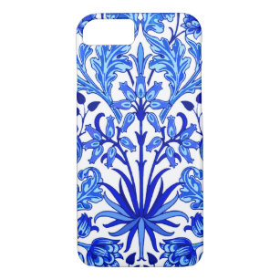 William Morris Hyacinth Print, Cobalt Blue & White Case-Mate iPhone Case