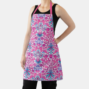 William Morris Hyacinth Print, Fuchsia Pink   Apron