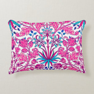 William Morris Hyacinth Print, Fuchsia Pink Decorative Cushion