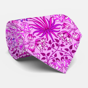 William Morris Hyacinth Print, Lavender and Violet Tie