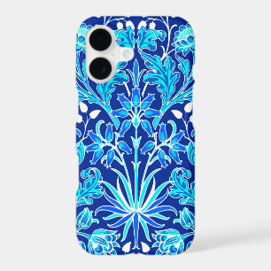 William Morris Hyacinth Print, Navy & Cobalt Blue