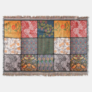 William * Morris III Quilt Patch Throw