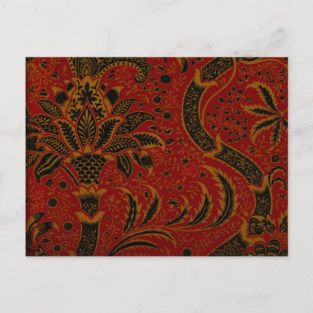 William Morris - India Postcard (Front)