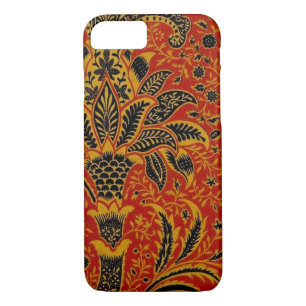 William Morris India Red Floral Case-Mate iPhone Case