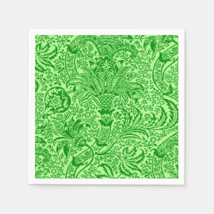 William Morris Indian, Lime and Kiwi Green Napkin