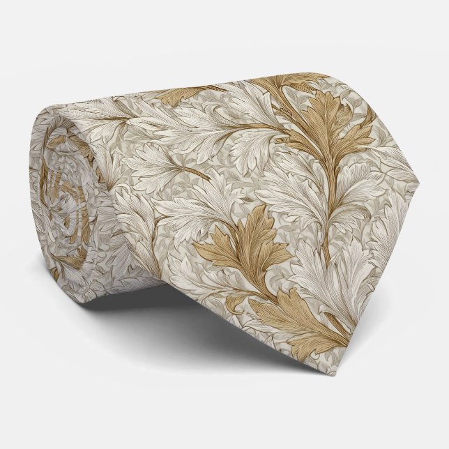 William Morris Inspire Pattern Tie (Rolled)