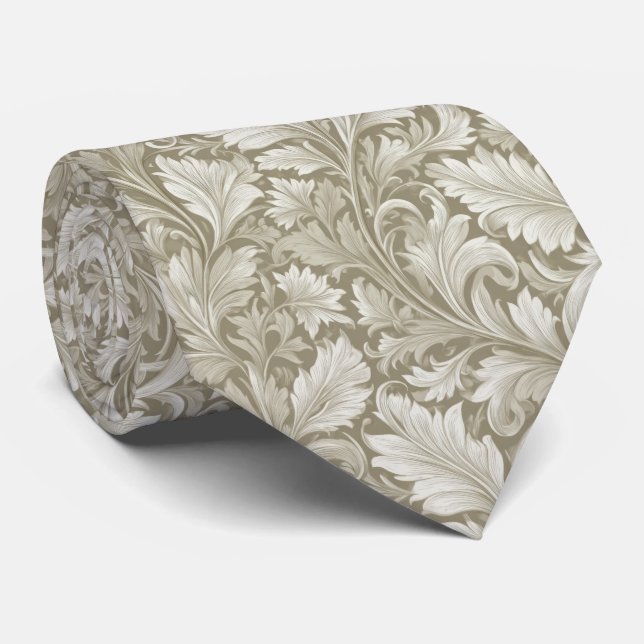 William Morris Inspire Pattern Tie (Rolled)