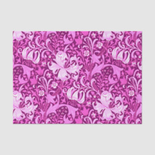 William Morris Iris and Lily, Amethyst Purple Tissue Paper