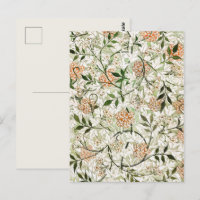 William Morris Jasmine Blossom Garden Design