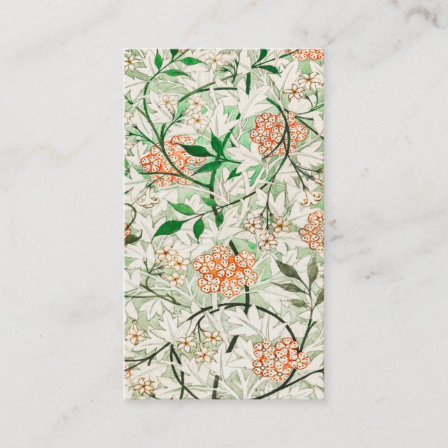 William Morris Jasmine Business Card (Front)